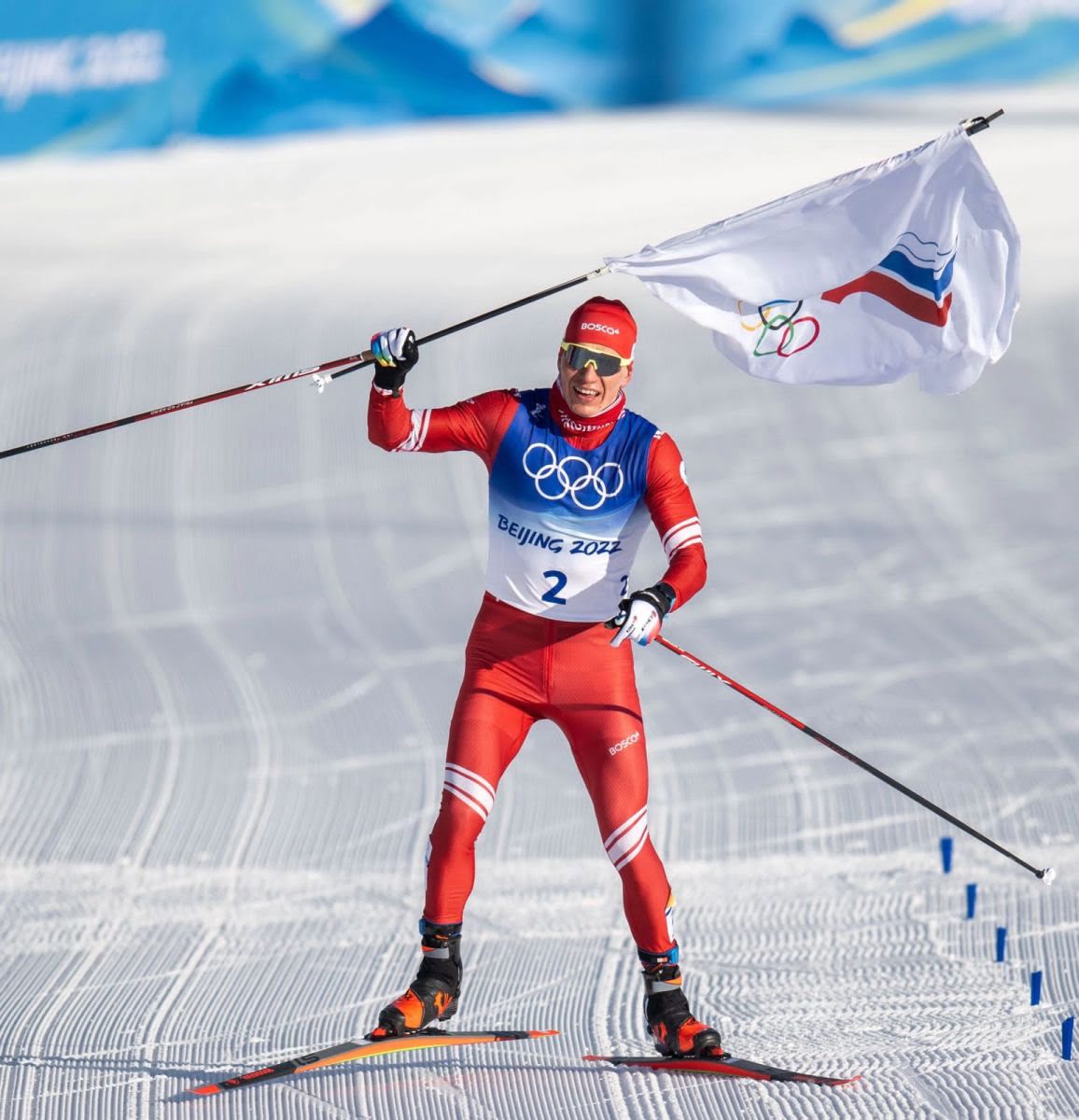 Александр Большунов Олимпийский чемпион