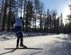 Алексей Петухов выигрывает спринт и индивидуальную гонку на первых лыжных соревнованиях в г. Алдан.