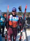 Александр Большунов и Ольга Царева – победители Югорского лыжного марафона.