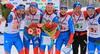 Команда Удмуртской республики выигрывает спринтерскую эстафету на Финале Кубка России