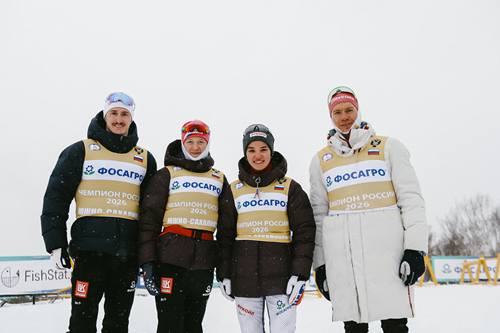 Сборная Республики Татарстан-1 выиграла смешанную эстафету 4×5 км на Чемпионате России в Южно-Сахалинске.