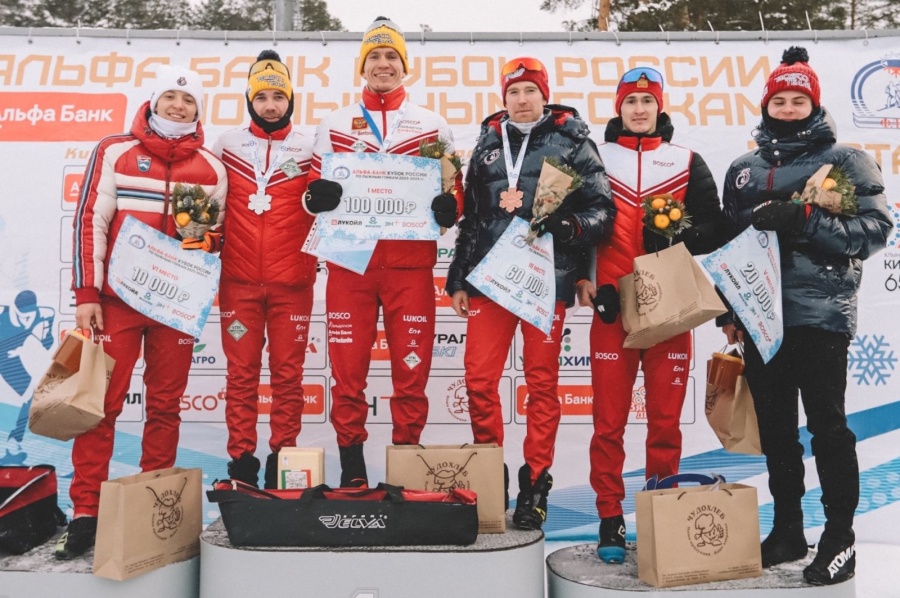 Александр Большунов - чемпион III этапа Альфа-Банк Кубка России по лыжным гонкам!