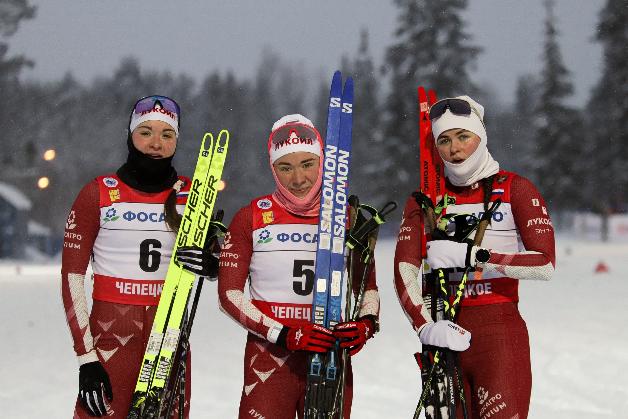 Елизавета Пантрина - победительница спринта на 5-м этапе ФосАгро Кубок России по лыжным гонкам в Перекопе!