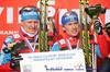 Максим Вылегжанин и Дмитрий Япаров выигрывают спринтерскую эстафету в Сочи!