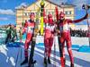 Савелий Коростелев и Наталья Непряева выигрывают спринт классическим стилем на 1-м этапе Кубка России в п. Вершина Теи.
