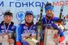 Максим Вылегжанин выигрывает гонку на 50 км свободным стилем на Чемпионате России