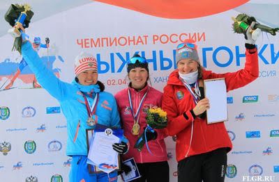 Ольга Репницына – чемпионка России в скиатлоне.