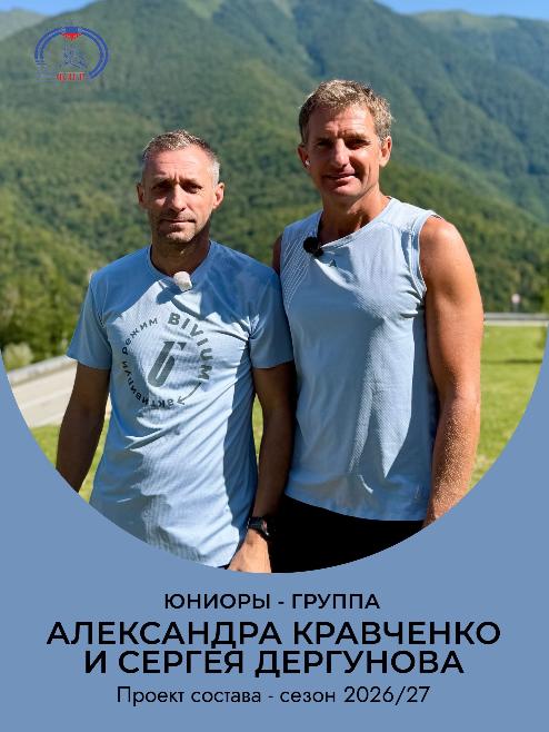 ФЛГР утвердила проект состава юниорской сборной команды России.