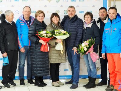 Легендарные лыжницы прибыли в Ханты-Мансийск