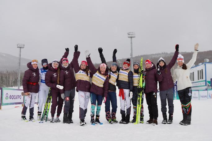 Сборная Тюменской области - чемпионки России в эстафете 4×7.5 км!