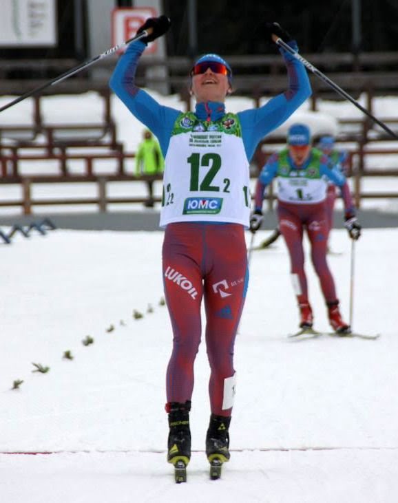 Ольга Царева и Юлия Белорукова — чемпионки России в командном спринте.